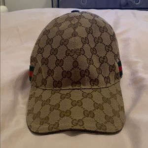 Gucci Original GG canvas baseball hat with Web
